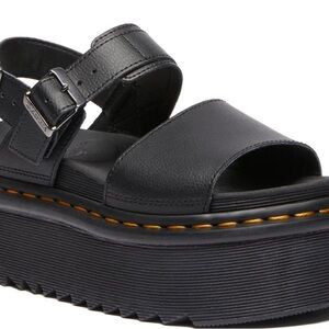 Dr. Martens Black Chunky Platform Sandals